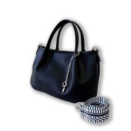 Tout bag, lightning department, black color