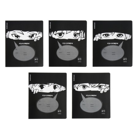 Notebook 24 sheets in the Erichkrause "Watching You", UV-LK, Cover Cover Cardboard, OFSET Block, MIX