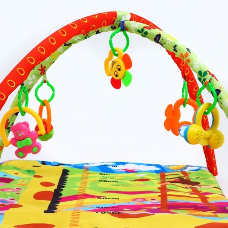 Developing rug with arcs "Girafics", 83x62 cm, crush me-9