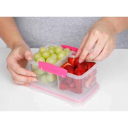 Rectangular two -section container, 835 ml-10
