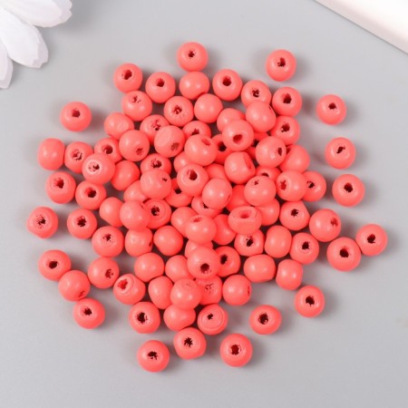 Beads for creativity tree "Bronze Cherry" D-0.8 cm, set 20 grams-1