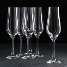 A set of glasses for champagne Tulip, 170 ml, 6 pcs