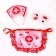 Carnival set "Nurse" 3 subjects: rim, apron, mask mix