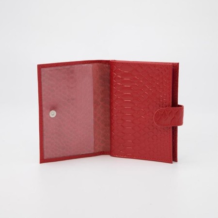 The covers on the button, for auto documents and passports, red color-2