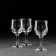 A set of glass glass for wine Tulipe, 315 ml, 3 pcs