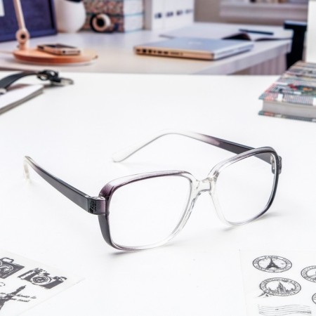 Ready glasses east 868 Gray (grandfathers), color mix, +3-8