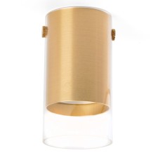 Ceiling light Feron ML189, IP20, GU10, 35 W, 55x55x110 mm, color gold