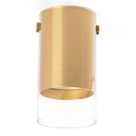 Ceiling light Feron ML189, IP20, GU10, 35 W, 55x55x110 mm, color gold