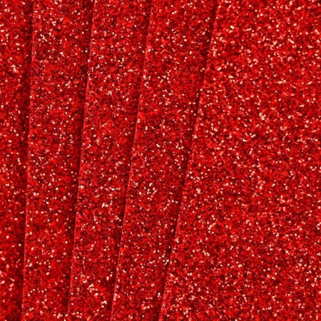 Foamiran "red shine" 2 mm A4 format (set of 5 sheets)-3