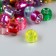 Beads for creativity plastic "Color cylindrics" set 10 grams 0.6x0.6x0.6 cm