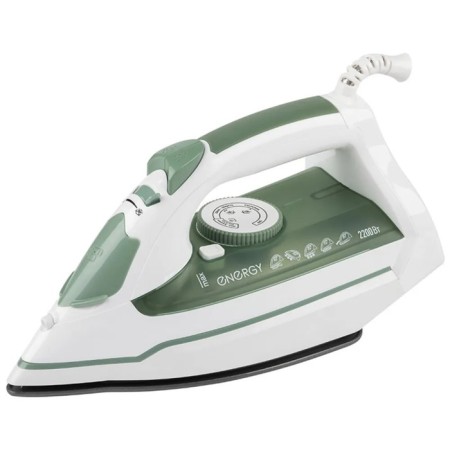 Iron Energy EN-351, 2200 W, Teflon sole, 20 g/min, 260 ml, white-green