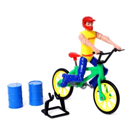 Finger bike with a figure, mix-1