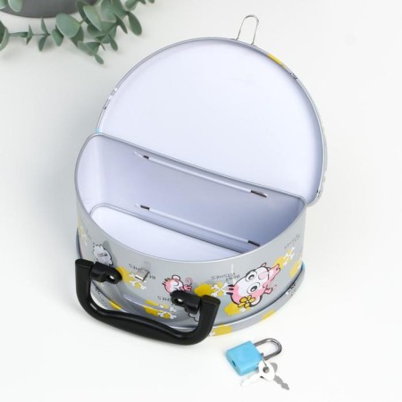 Piggy bank Metal "Half -off and animals" mix 16x9.2x7.3 cm-3