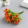 Decor for creativity "Flowers" mix 9 cm (1 set = 1 bouquet) in the bouquet 12 colors