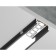 Profile aluminum invoice Ambrella Illumination Alum Profile, GP1700BK, 2000x6x15.5 mm, black color, black dial