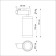 Trick lamp Port 1-F, 12W LED, 4000K, 1080LM, white color