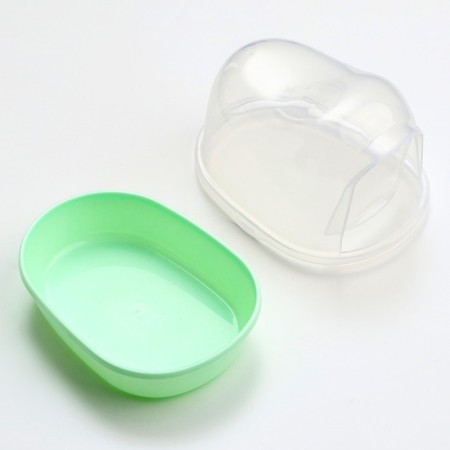 Toilet for rodents Figure "Piggon", 13 x 10 x 10 cm, green-3