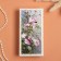 Casket "Flowers", white, 11 × 22 cm, lacquer miniature