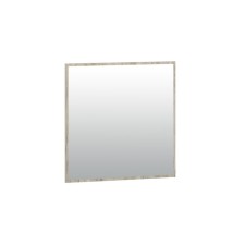 Hinged mirror, 900x20x900, oak craft gray