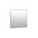 Hinged mirror, 900x20x900, oak craft gray