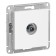 Television socket SE AtlasDesign 1DB, terminal, mechanism, white, Atn000191