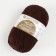 Australian merino yarn 95% wool, 5% acrylic volume 400m/100g (251 brown)