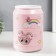 Pigpine Plastic "Bank. Bunny" code castle, sound aa pink 14x21 cm