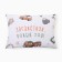 Pillowcase "Ethel" New Year's alphabet 50x70 cm -1 pcs, 100 % cotton, calico
