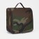 Cosmetic mester with zipper, camouflage color/brown