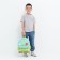 Baby backpack on lightning, turquoise color