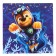 Mosaic "Puppy Patrol. Undersea world. Bilateral puzzles "(IQ STEP), nickelodion, 16 elements