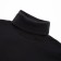 Women's turtleneck Minaku: Basic Line Black Color, size 48