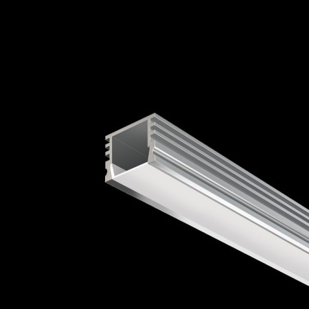 Aluminum profile LED Strip Alm005S-2M, 200x1.6x1.2 cm, silver color-6