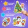 Maxi-Puzzles in the metal box "New Year's miracle", 5 puzzles, 20 parts
