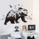 Interior plastic sticker "Bear - Taiga King" 60x90 cm