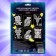 Set of luminous coloring with stickers "Animal World", paint + brush
