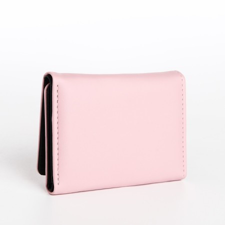Baby wallet on the button, pink color-1