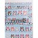 Bed linen of nursery "Zavodi", size 110x140 cm, 110x140 cm, 40x60 cm