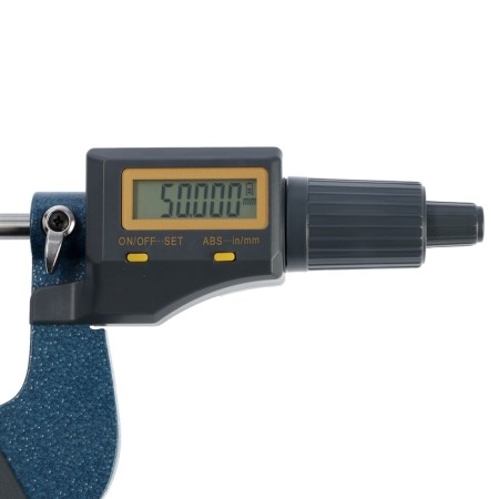 Micrometer electronic tundra, metal, range 50-75 mm, measurement step 0.001 mm-6