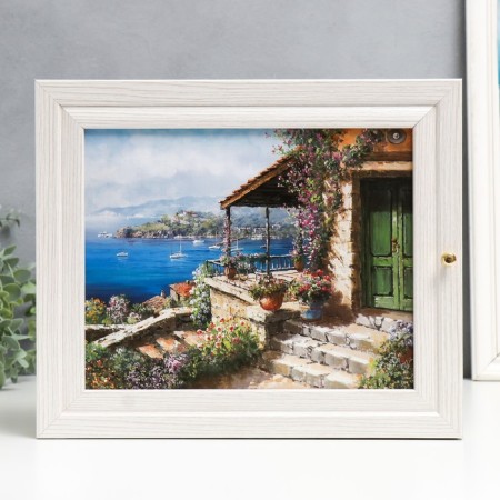 Key "House by the Sea" Milk oak 26x31 cm mix