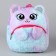 Baby plush backpack for the girl "Cat Fluffics", 24 × 22 × 7 cm