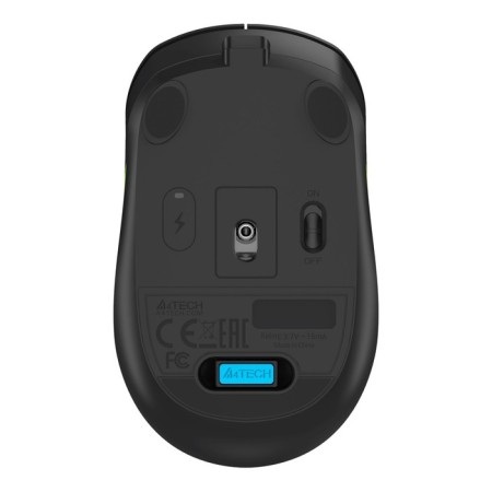 Mouse A4Tech FSTYLER FG10CS AIR Black/Blue Optical (2000DPI) Silent Wireless USB DL 103385-9