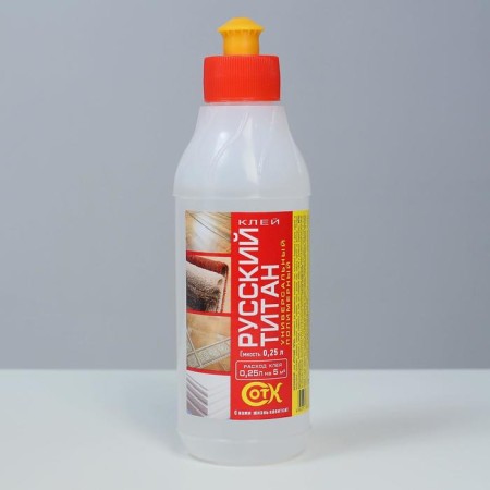 Glue universal polymer Russian titanium 0.25 liters