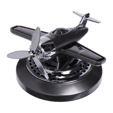 Assessoir on a panel with a flavor, plane, black chrome, plastic