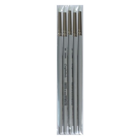 Brush Silicon "Conus", Hana Create No. 5 (exhibition length 10 mm), short dull handle-3