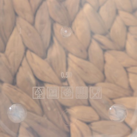 A set of food rectangular fodder containers, 3 pcs: 150 ml, 500 ml, 1.2 l, coral color-6