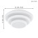 Elgvero lamp, 3x5.4W LED, 3000K, 2730LM, white color