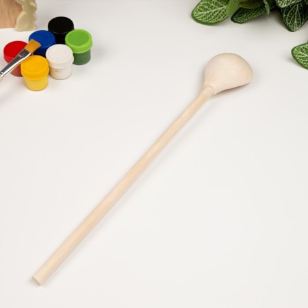 Spoon for pickles, without painting, 5 × 41 cm-1