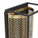 Bra Nohales, 1x40W, E27, H320, steel, black, brass