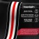 The gum is woven, soft, 40 mm, 4.5 ± 1 m, black/white/red color